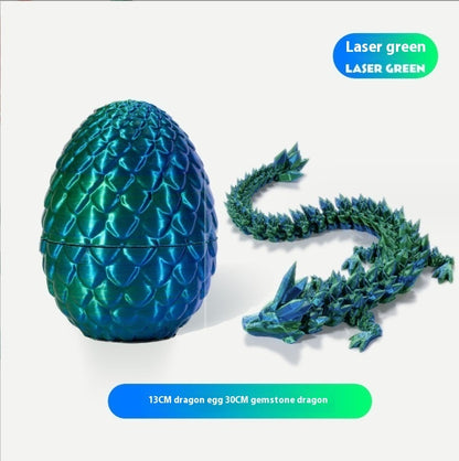 3D Printed Dragon in Eggs