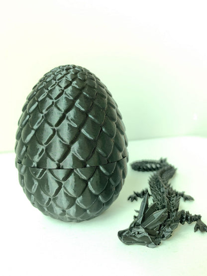 3D Printed Dragon in Eggs