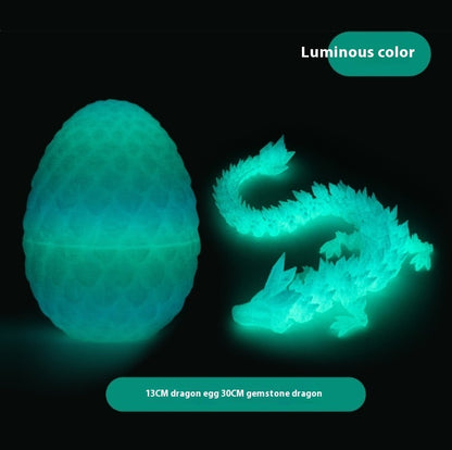 3D Printed Dragon in Eggs