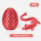 3D Printed Dragon in Eggs