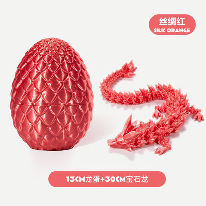 3D Printed Dragon in Eggs