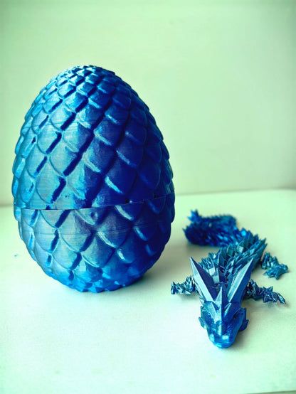 3D Printed Dragon in Eggs