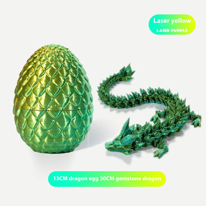 3D Printed Dragon in Eggs